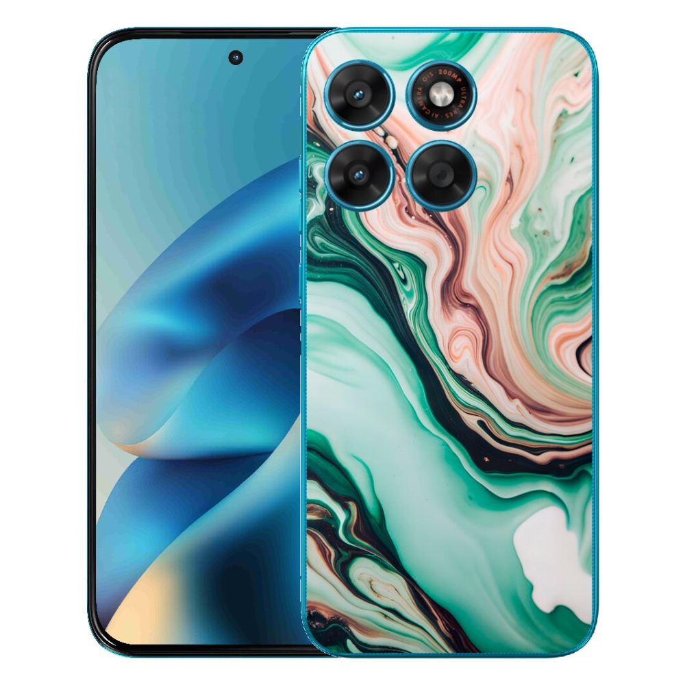 Gélový obal mmCase pre Motorola Moto G87/G77/G67 – abstraktný motív 62