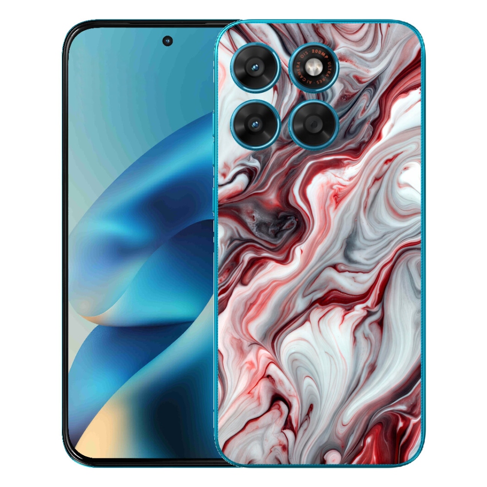 Gélový obal mmCase pre Motorola Moto G87/G77/G67 – abstraktný motív 64