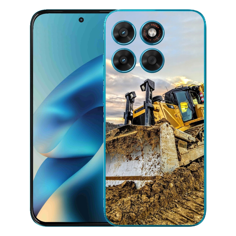 Gélový obal mmCase pre Motorola Moto G87/G77/G67 – bagr