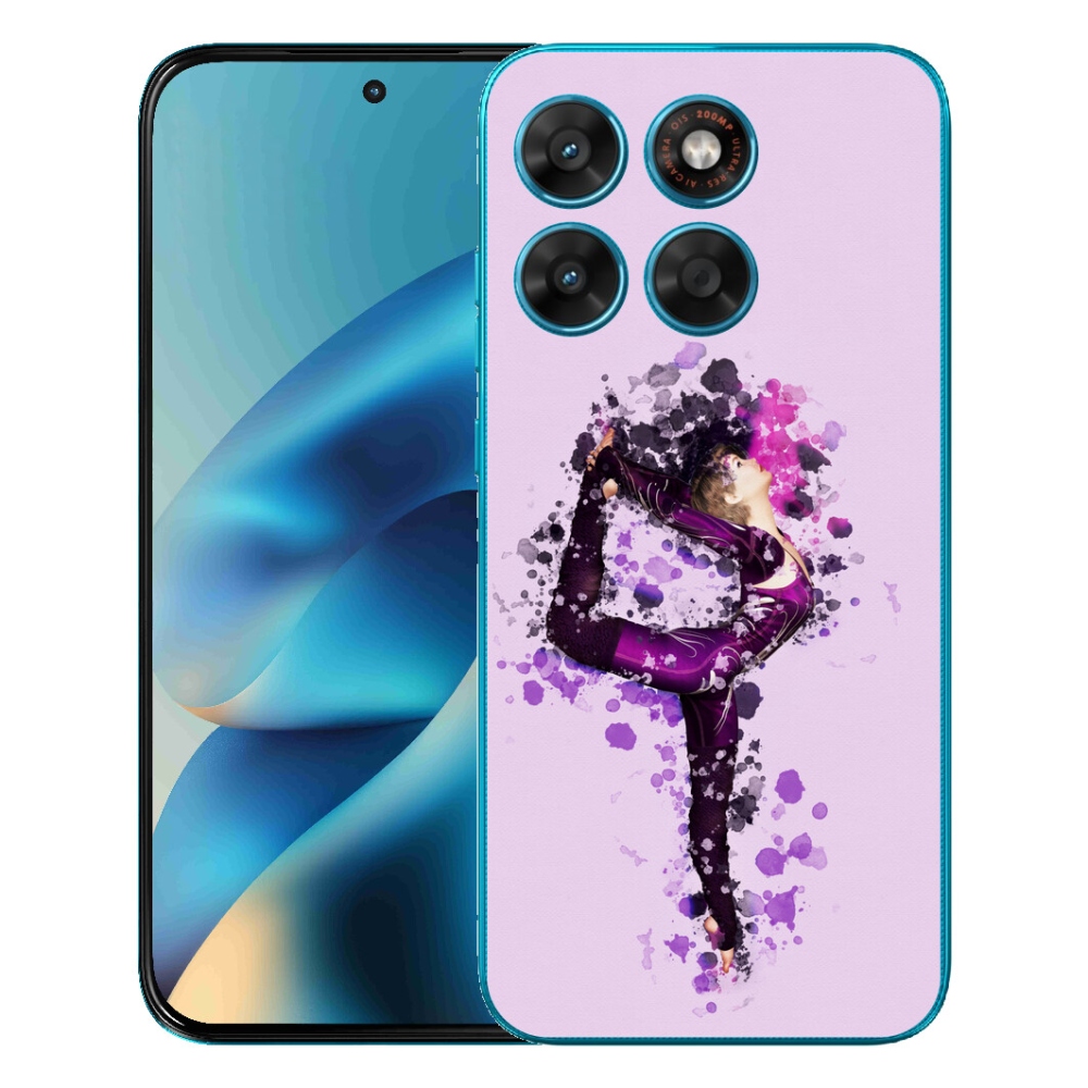 Gélový obal mmCase pre Motorola Moto G87/G77/G67 – baletka