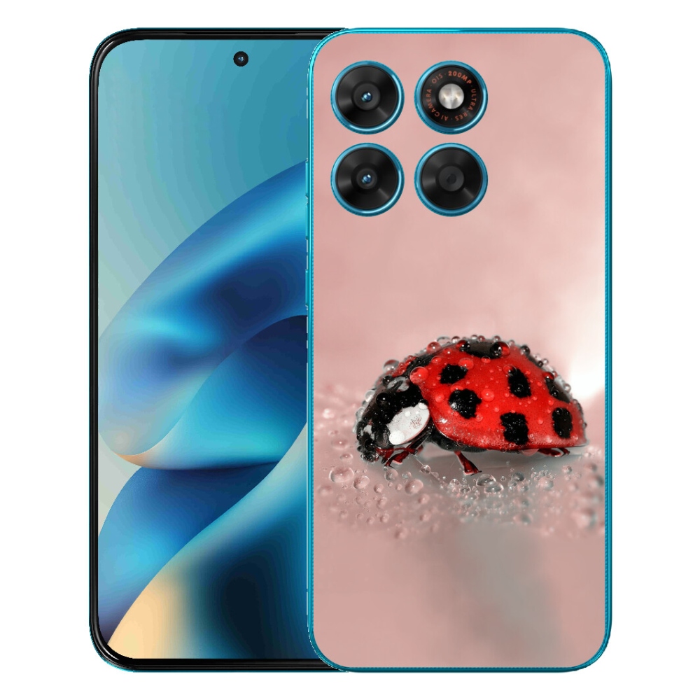Gélový obal mmCase pre Motorola Moto G87/G77/G67 – lienka
