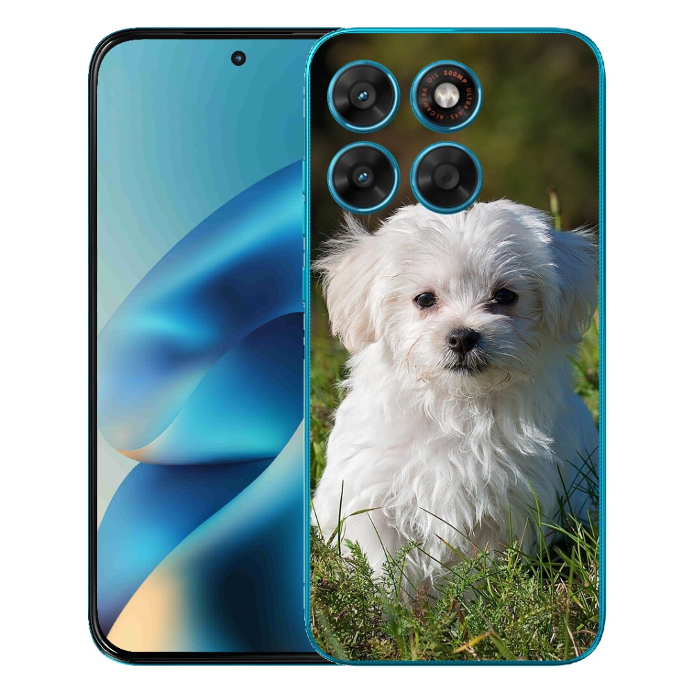 Gélový obal mmCase pre Motorola Moto G87/G77/G67 – bichon
