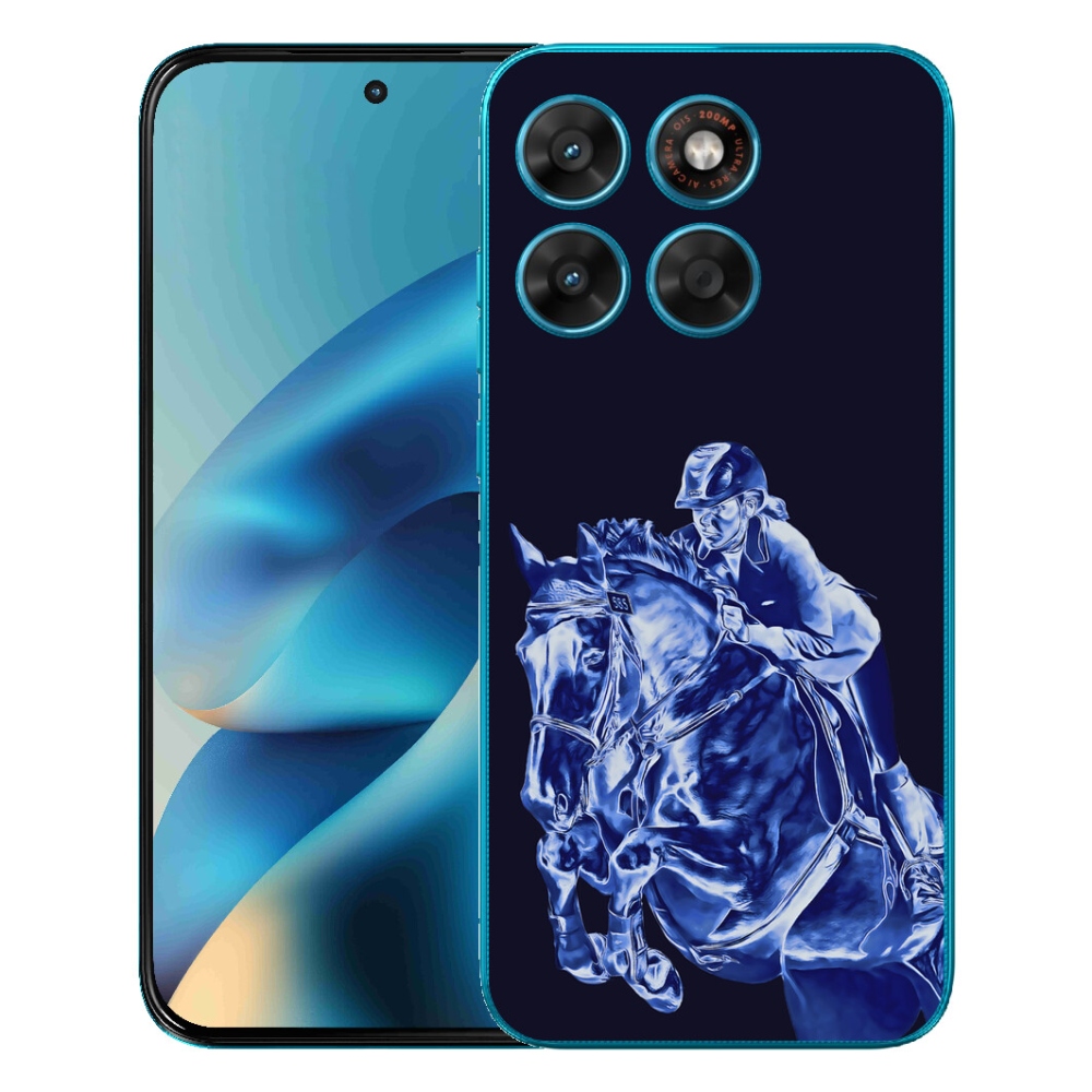 Gélový obal mmCase pre Motorola Moto G87/G77/G67 – dostihový kôň