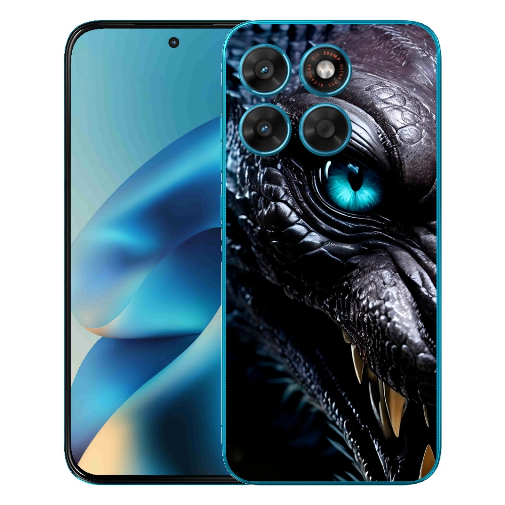 Gélový obal mmCase pre Motorola Moto G87/G77/G67 – dračí vzhľad