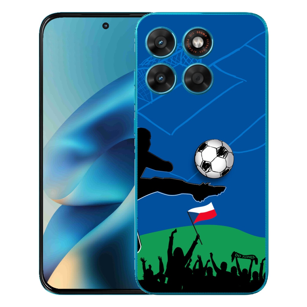Gélový obal mmCase pre Motorola Moto G87/G77/G67 – pre fanúšikov futbalu
