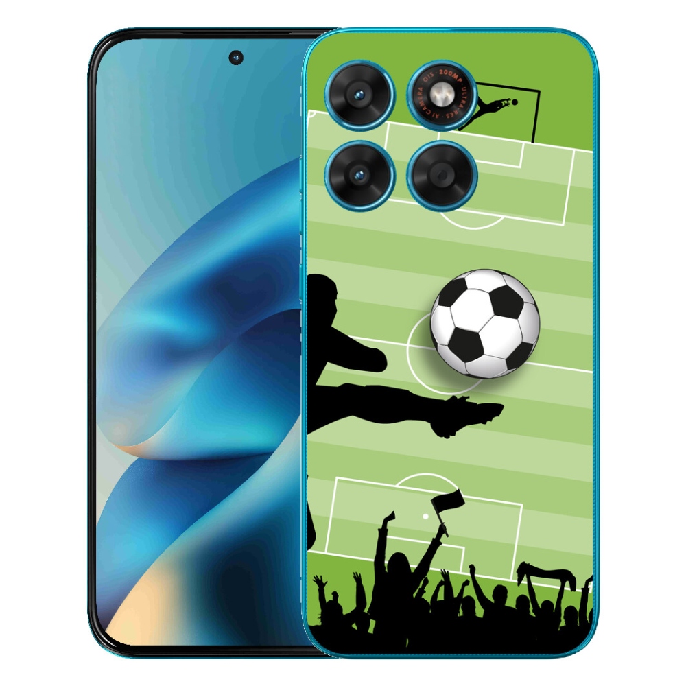 Gélové puzdro mmCase pre Motorola Moto G87/G77/G67 – futbal 3