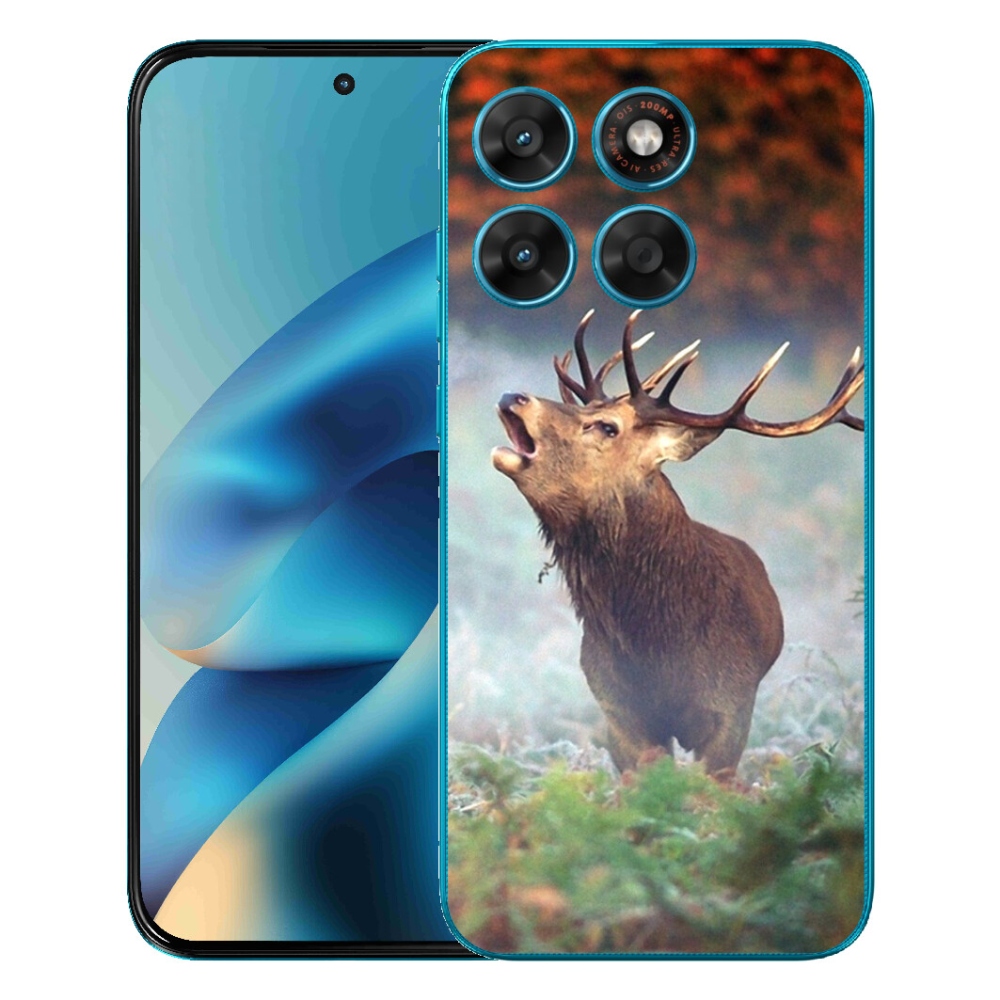 Gélový obal mmCase pre Motorola Moto G87/G77/G67 – jeleň 2