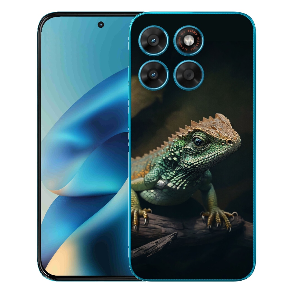 Gélový obal mmCase pre Motorola Moto G87/G77/G67 – jašterica