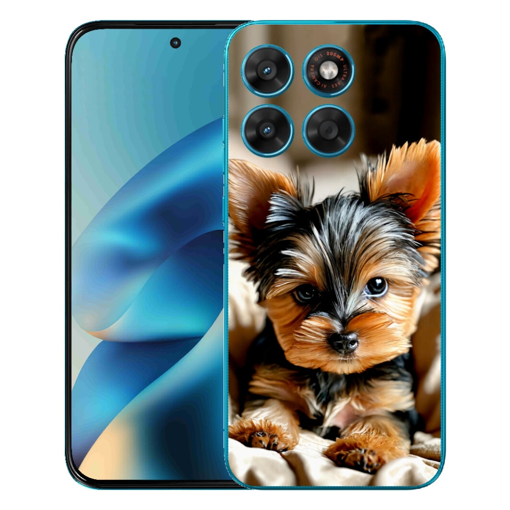 Gélové puzdro mmCase pre Motorola Moto G87/G77/G67 – jorkšír 11