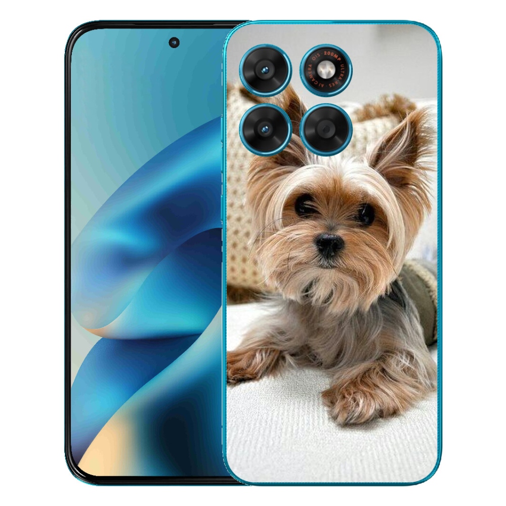 Gélové puzdro mmCase pre Motorola Moto G87/G77/G67 – jorkšír 5