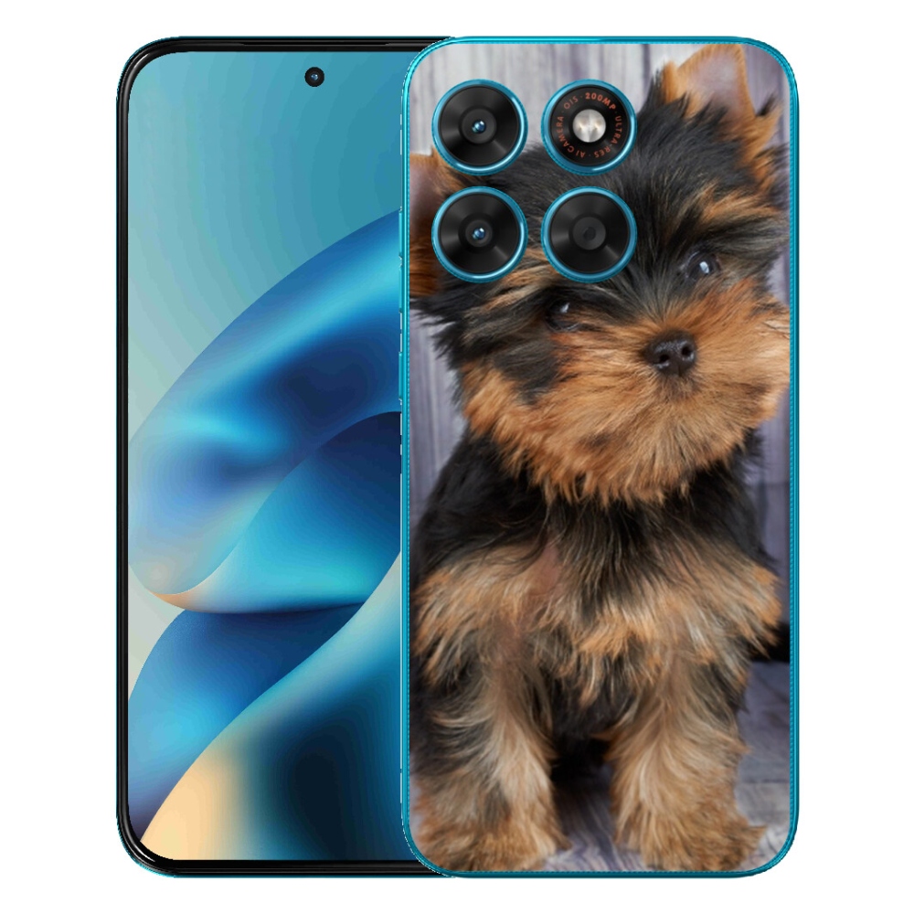 Gélové puzdro mmCase pre Motorola Moto G87/G77/G67 – jorkšír 9