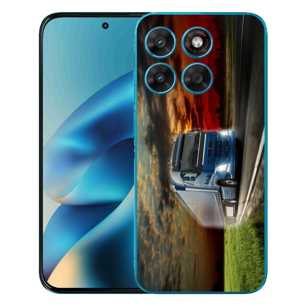 Gélový obal mmCase pre Motorola Moto G87/G77/G67 – kamión 4