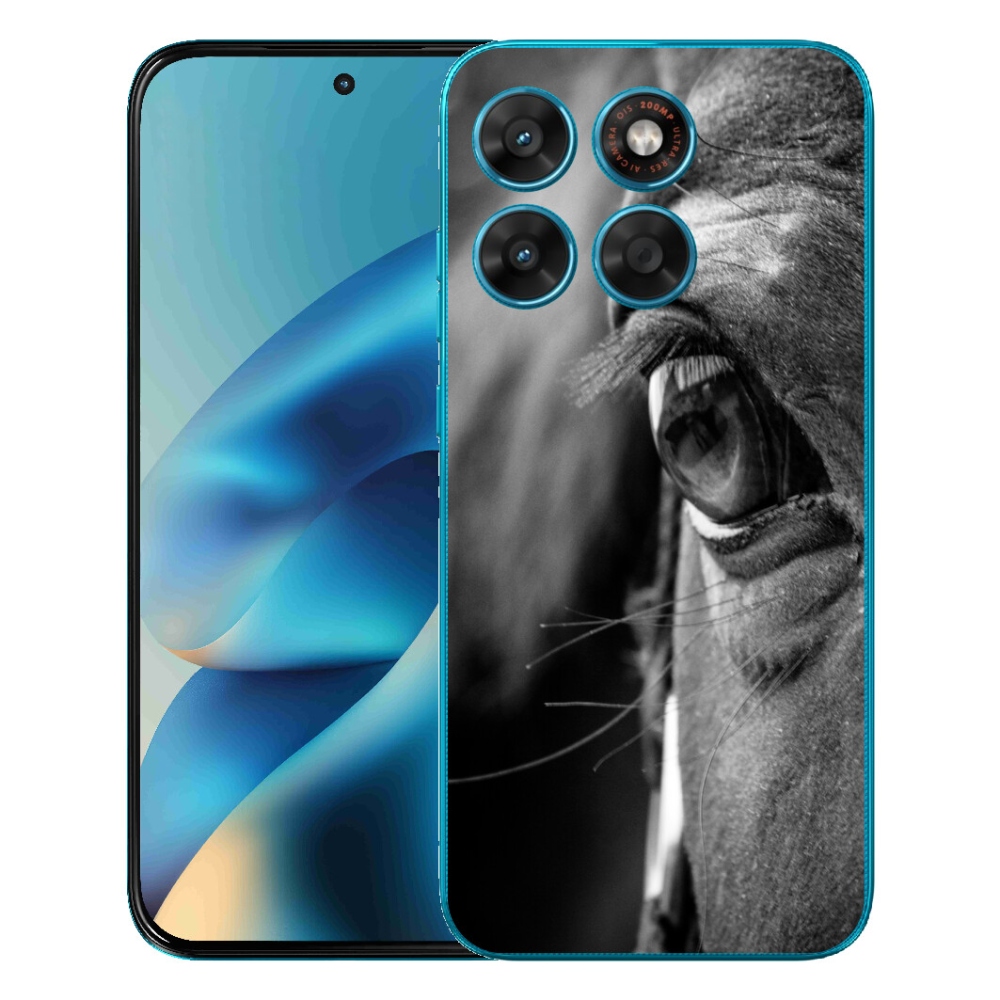 Gélový obal mmCase pre Motorola Moto G87/G77/G67 – pohľad z boku