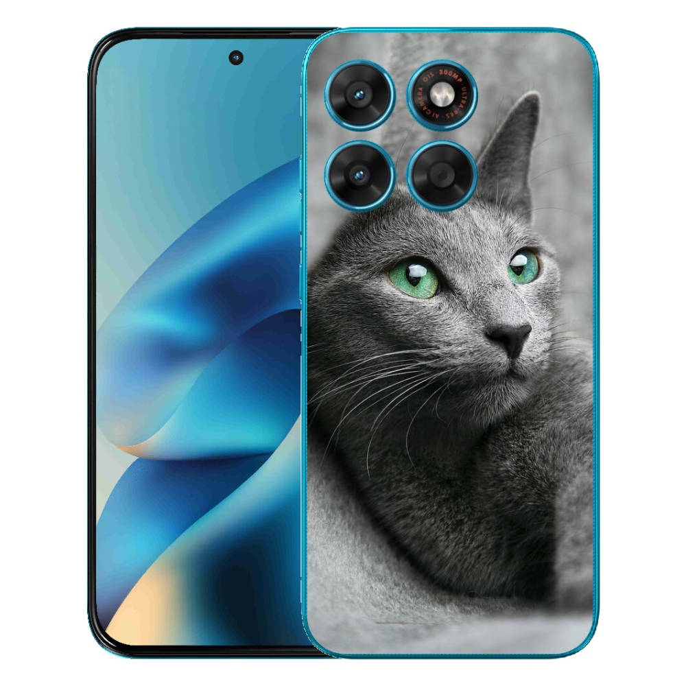 Gélové puzdro mmCase pre Motorola Moto G87/G77/G67 – mačka 2