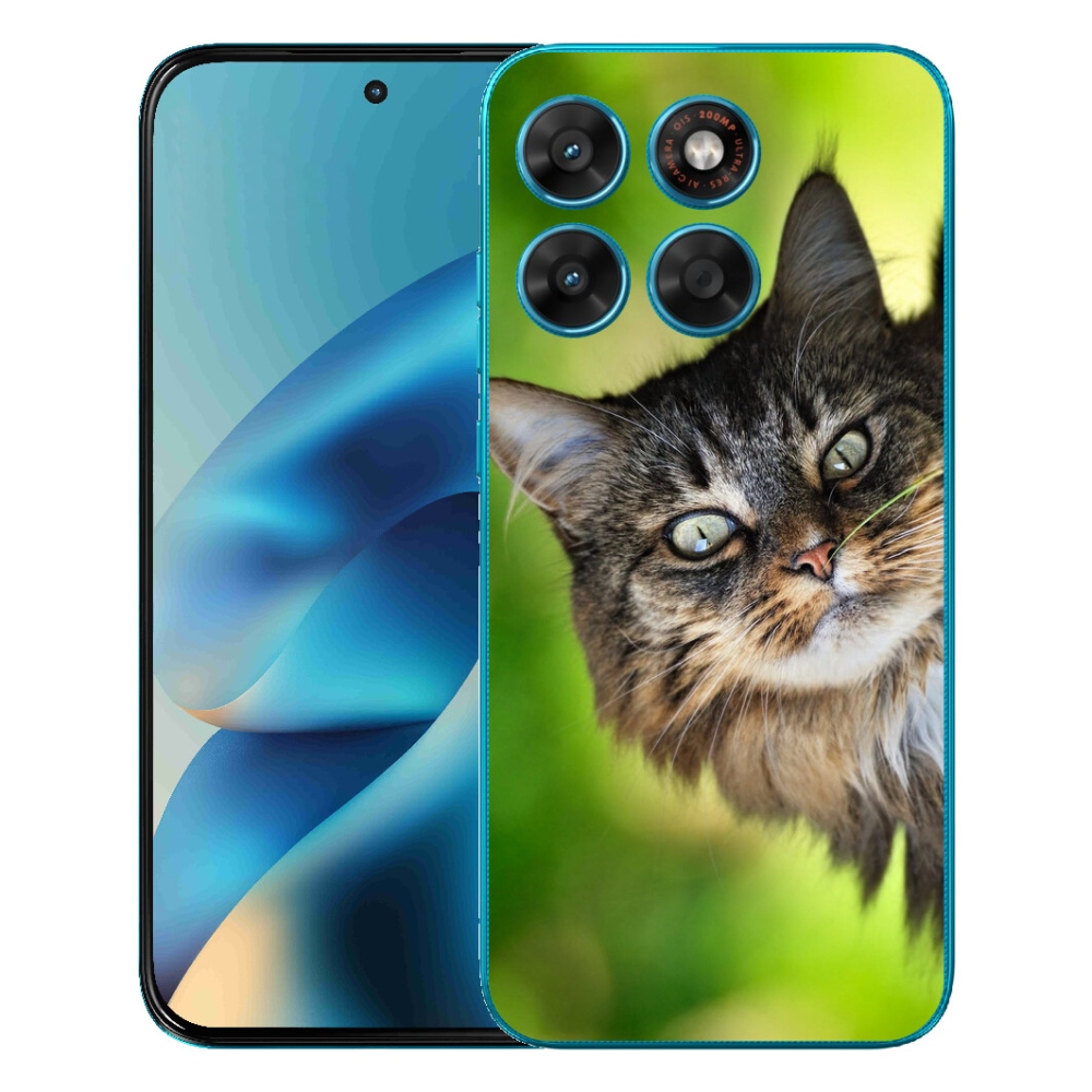 Gélové puzdro mmCase pre Motorola Moto G87/G77/G67 – mačka 3