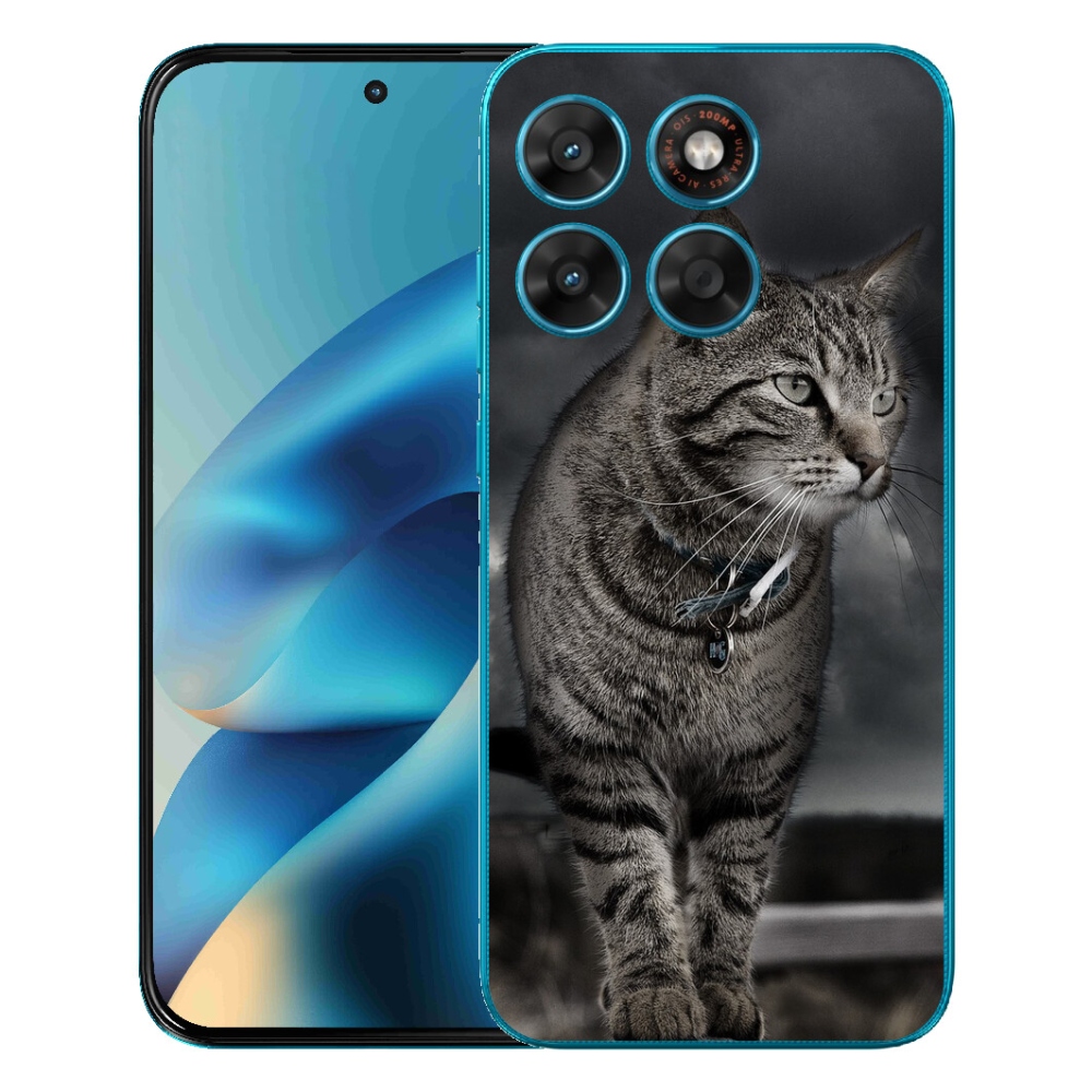 Gélový obal mmCase pre Motorola Moto G87/G77/G67 – mačka