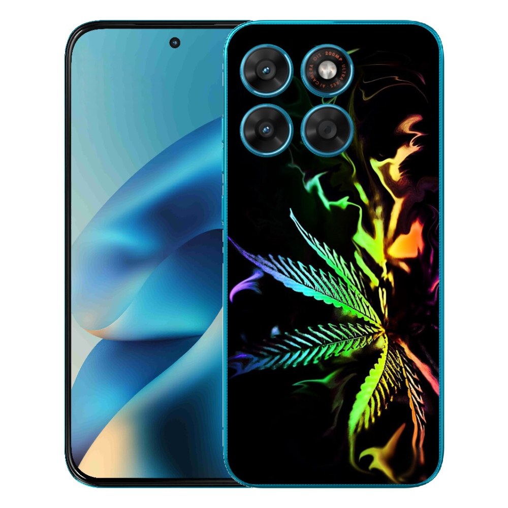 Gélové puzdro mmCase pre Motorola Moto G87/G77/G67 – konope 2