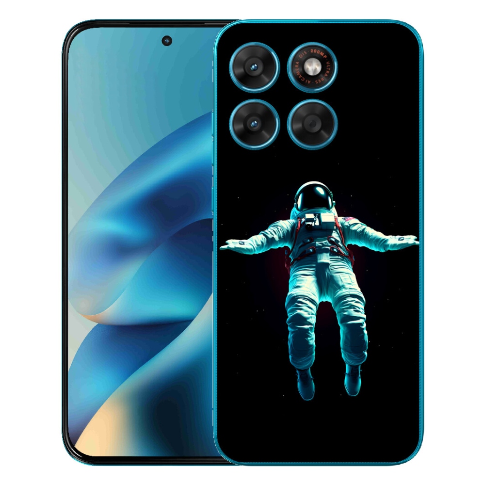 Gélový obal mmCase pre Motorola Moto G87/G77/G67 – kozmonaut