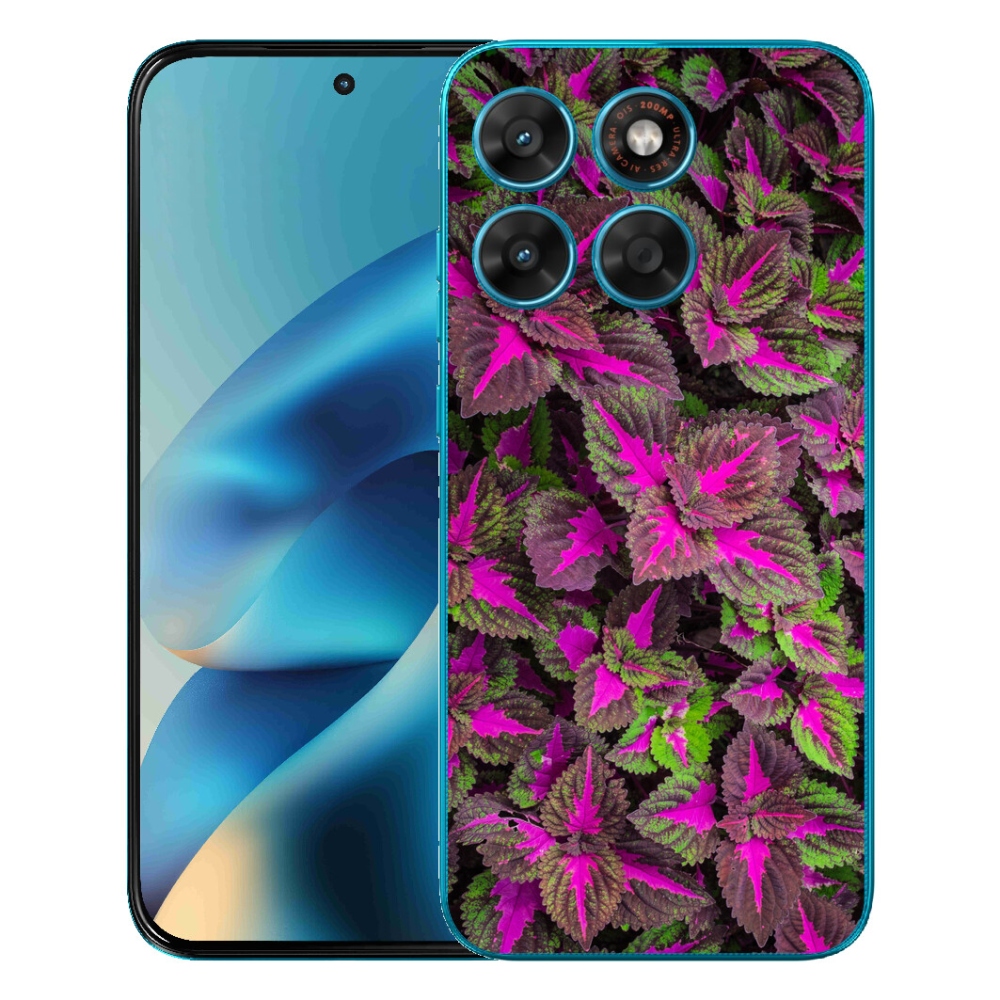 Gélový obal mmCase pre Motorola Moto G87/G77/G67 – kvety 10