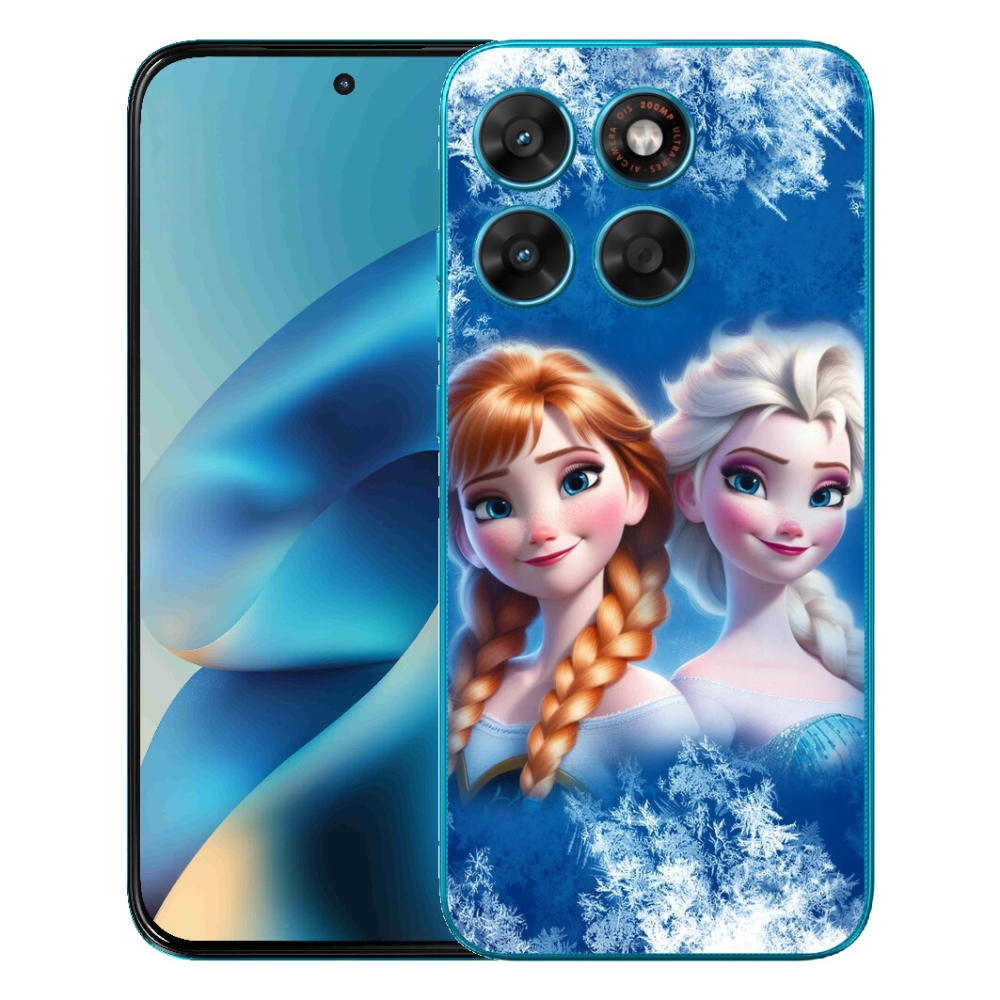 Gélový obal mmCase pre Motorola Moto G87/G77/G67 – Ľadové kráľovstvo 2
