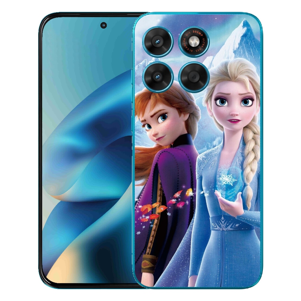 Gélový obal mmCase pre Motorola Moto G87/G77/G67 – Ľadové kráľovstvo 3