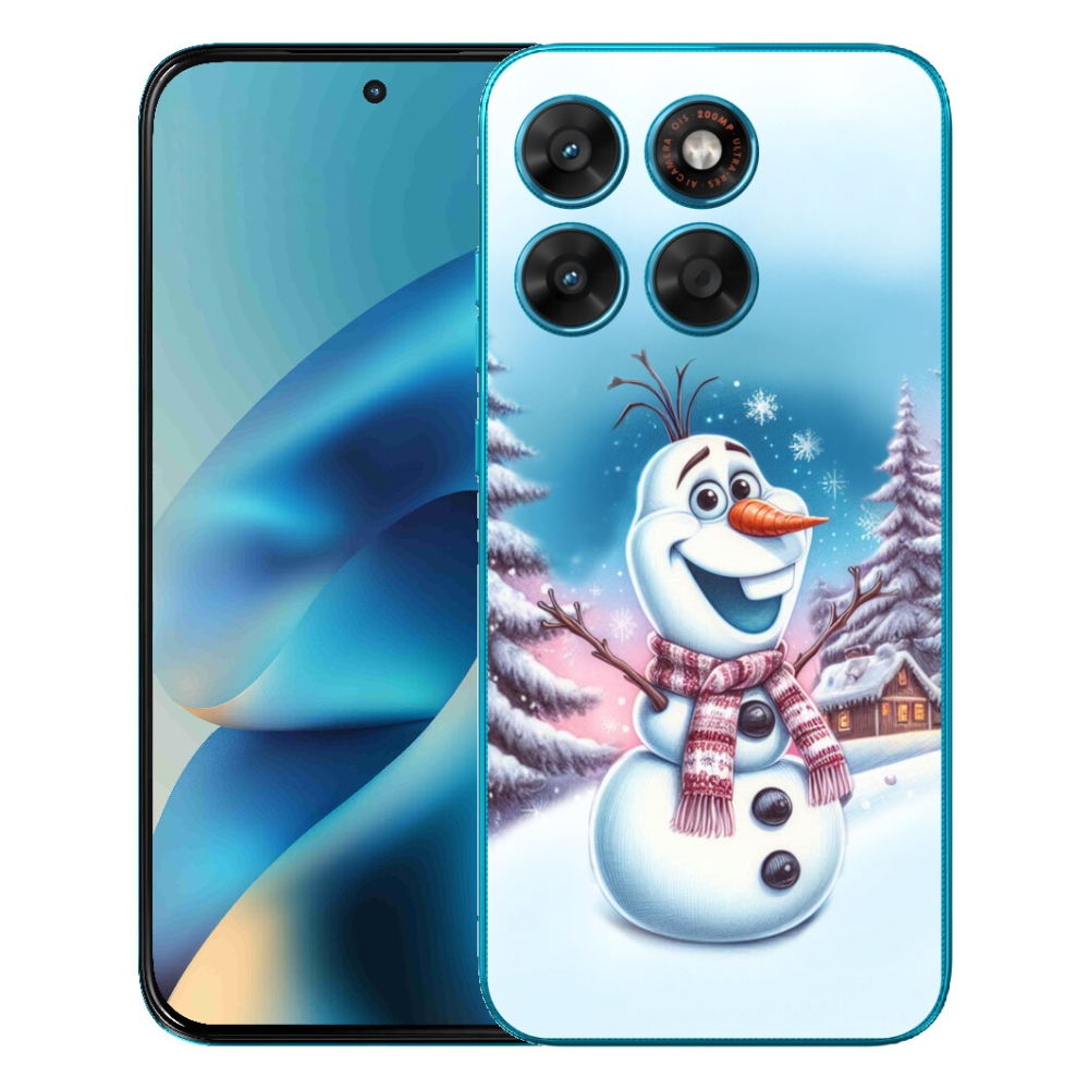 Gélový obal mmCase pre Motorola Moto G87/G77/G67 – Ľadové kráľovstvo