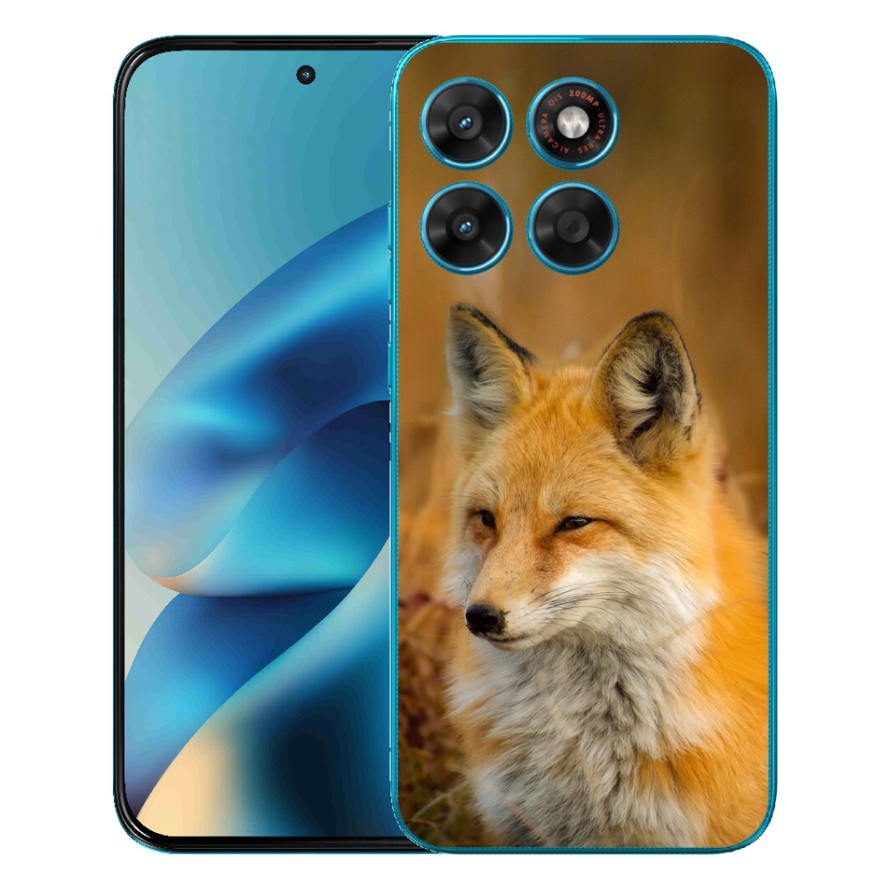 Gélový obal mmCase pre Motorola Moto G87/G77/G67 – líška