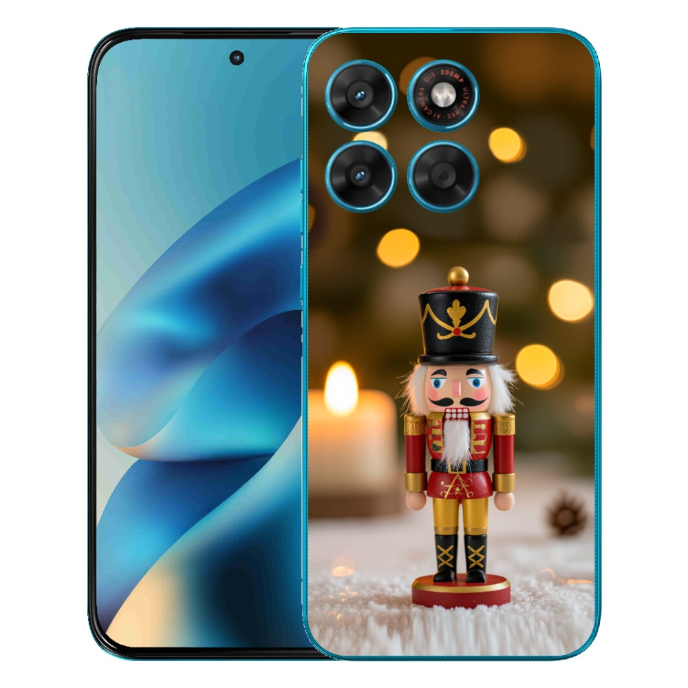 Gélový obal mmCase pre Motorola Moto G87/G77/G67 – oriešok