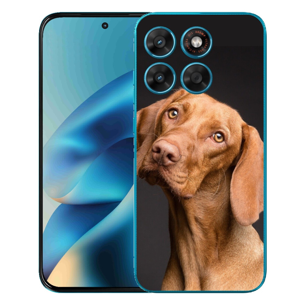 Gélový obal mmCase pre Motorola Moto G87/G77/G67 – maďarský ohař