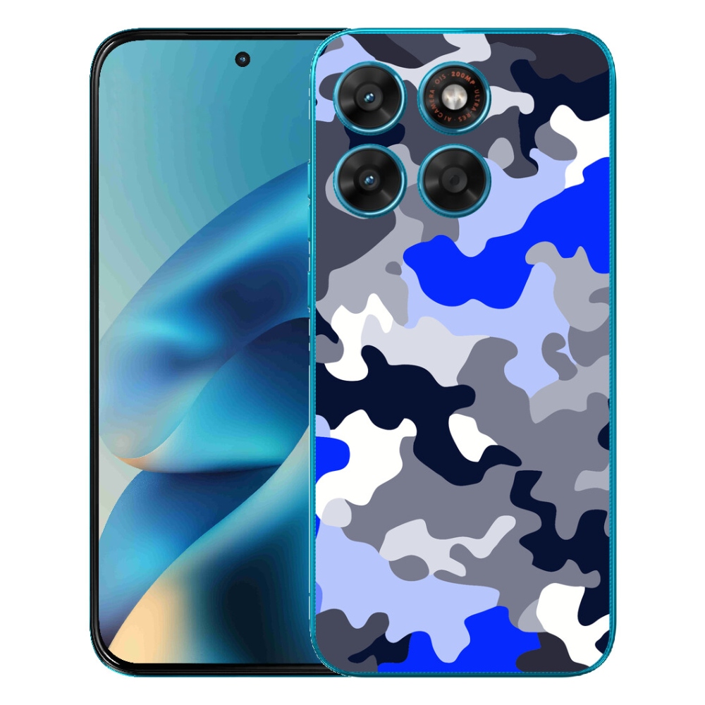 Gélové puzdro mmCase pre Motorola Moto G87/G77/G67 – maskovací vzor 8