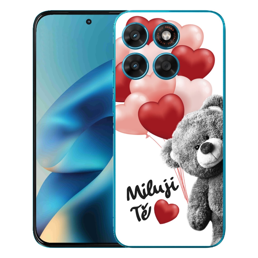 Gélový obal mmCase pre Motorola Moto G87/G77/G67 – milujem ťa