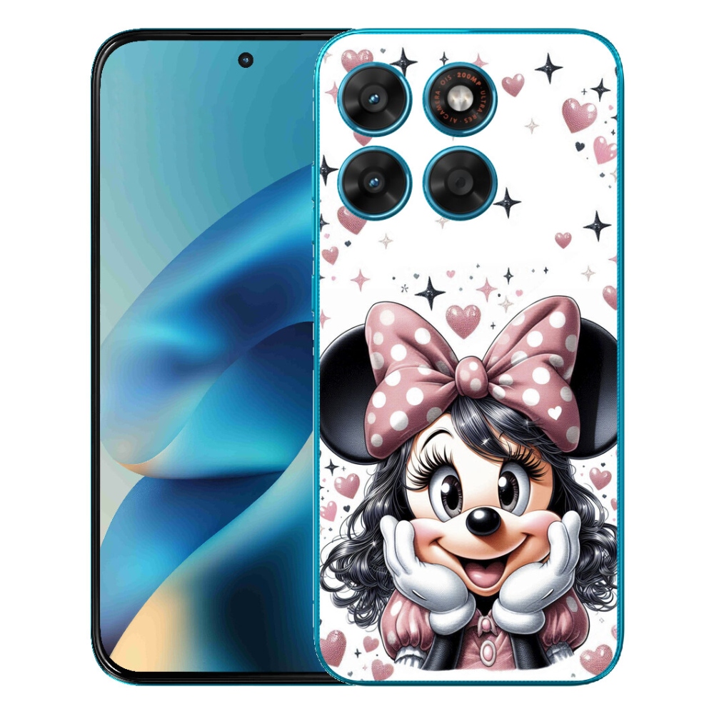 Gélový obal mmCase pre Motorola Moto G87/G77/G67 – minnie