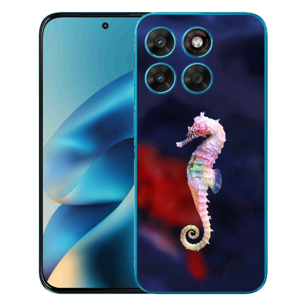 Gélové puzdro mmCase pre Motorola Moto G87/G77/G67 – morský koník