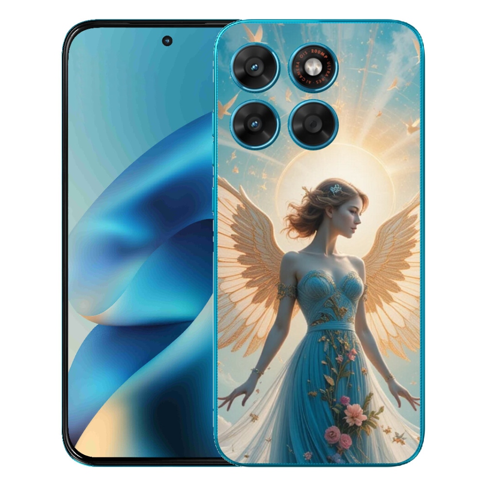 Gélový obal mmCase pre Motorola Moto G87/G77/G67 – náboženský motív 4
