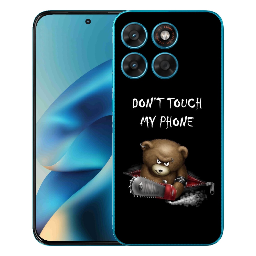 Gélový obal mmCase pre Motorola Moto G87/G77/G67 – nedotýkaj sa telefónu