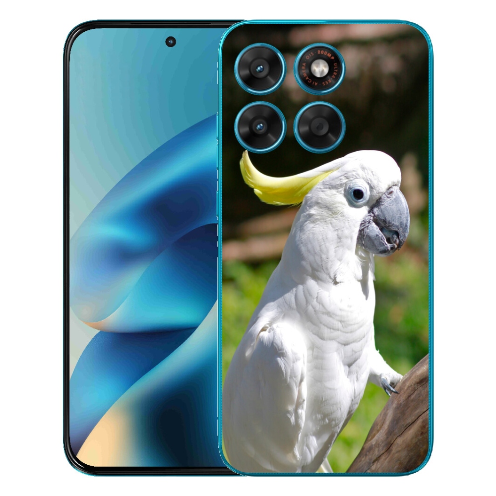 Gélový obal mmCase pre Motorola Moto G87/G77/G67 – kakadu 2