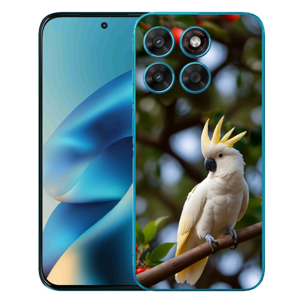 Gélový obal mmCase pre Motorola Moto G87/G77/G67 – kakadu 3