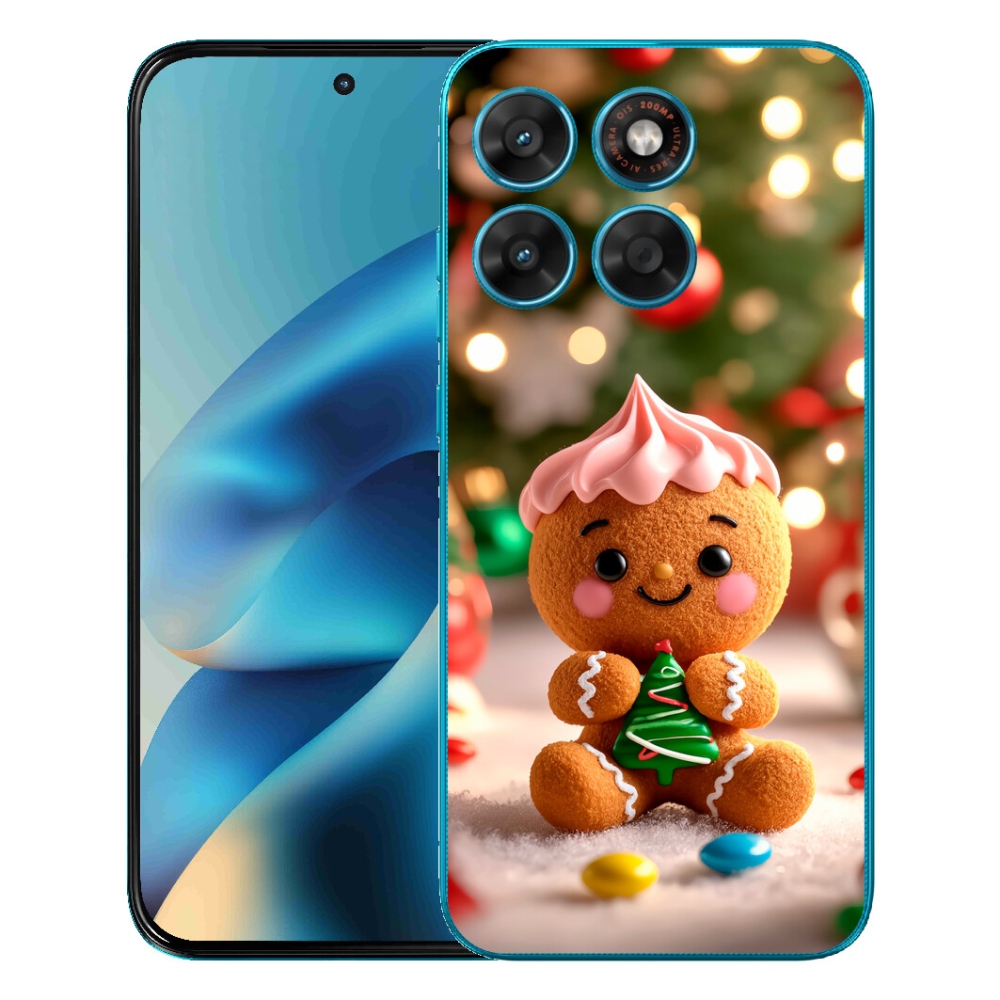 Gélový obal mmCase pre Motorola Moto G87/G77/G67 – perníček