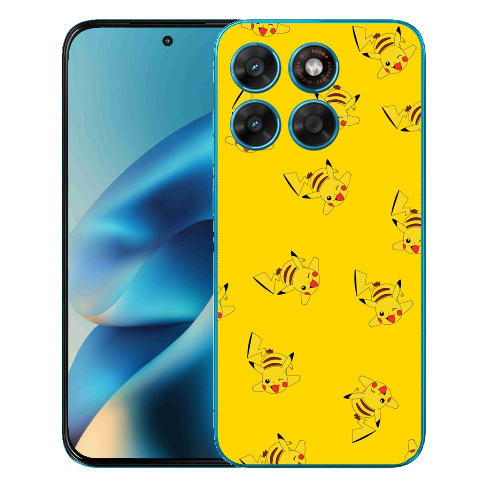 Gélový obal mmCase pre Motorola Moto G87/G77/G67 – Pikachu