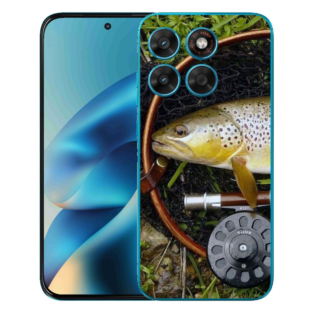 Gélový obal mmCase pre Motorola Moto G87/G77/G67 – pstruh 2
