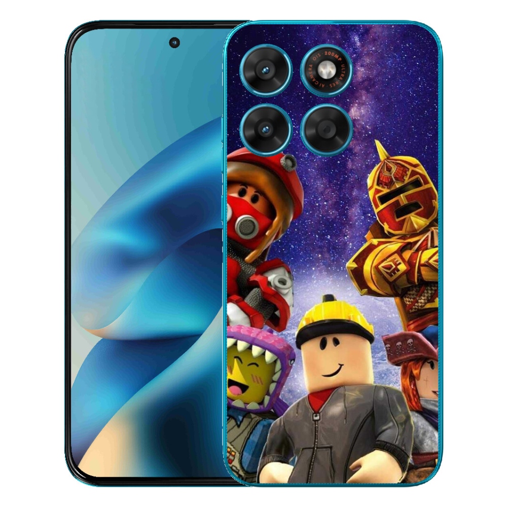 Gélové puzdro mmCase pre Motorola Moto G87/G77/G67 – roblox 3