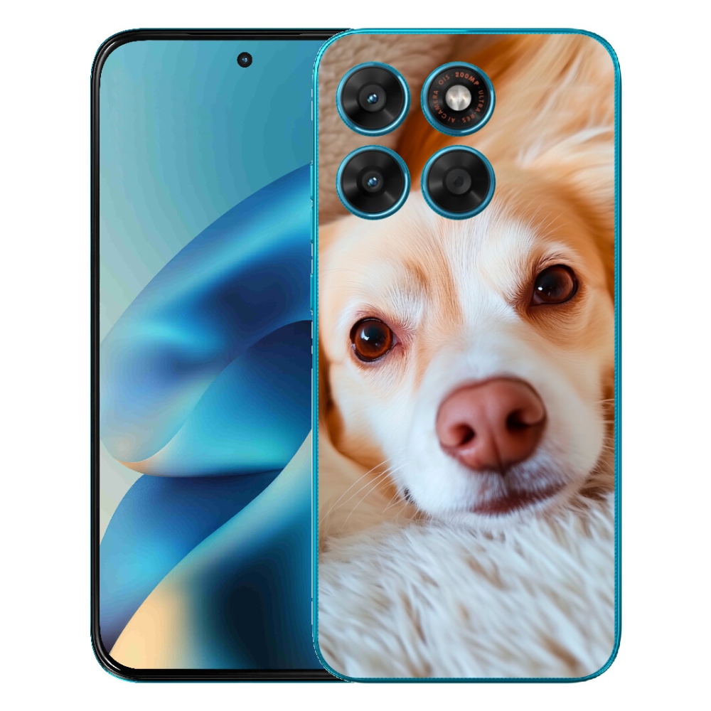 Gélové puzdro mmCase pre Motorola Moto G87/G77/G67 – Roztomilá čivava