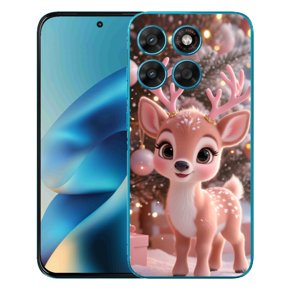 Gélový obal mmCase pre Motorola Moto G87/G77/G67 – roztomilý sob