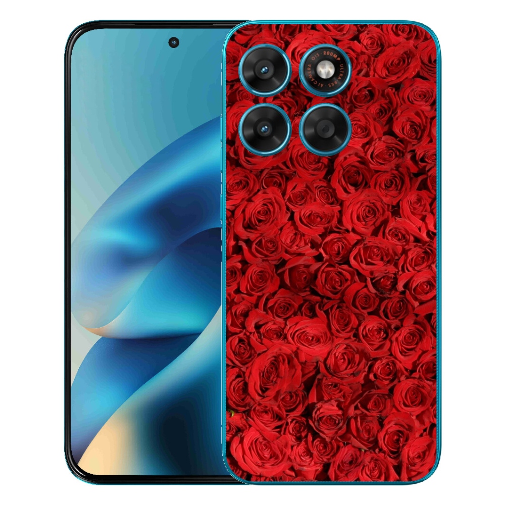 Gélový obal mmCase pre Motorola Moto G87/G77/G67 – ružový