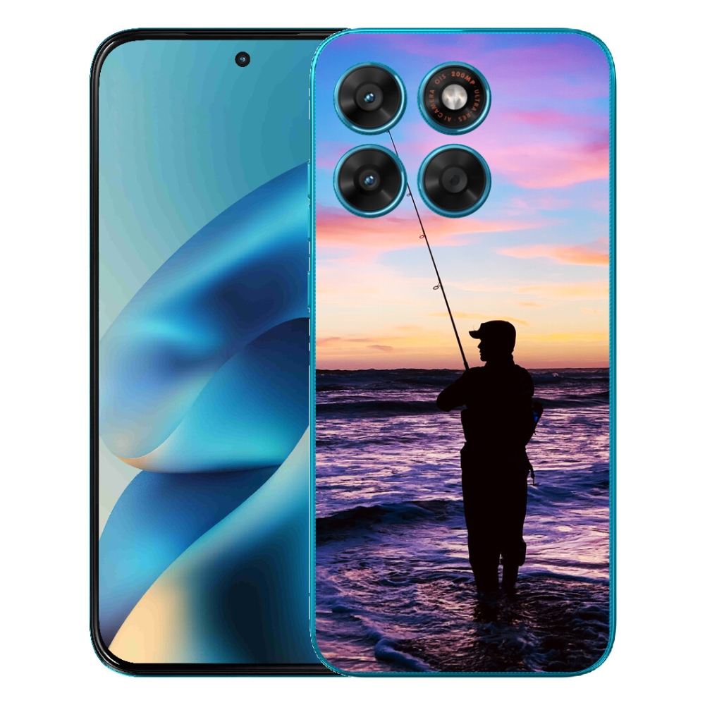 Gélové puzdro mmCase pre Motorola Moto G87/G77/G67 – rybárčenie 1