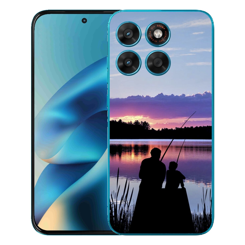 Gélový obal mmCase pre Motorola Moto G87/G77/G67 – rybárčenie 2