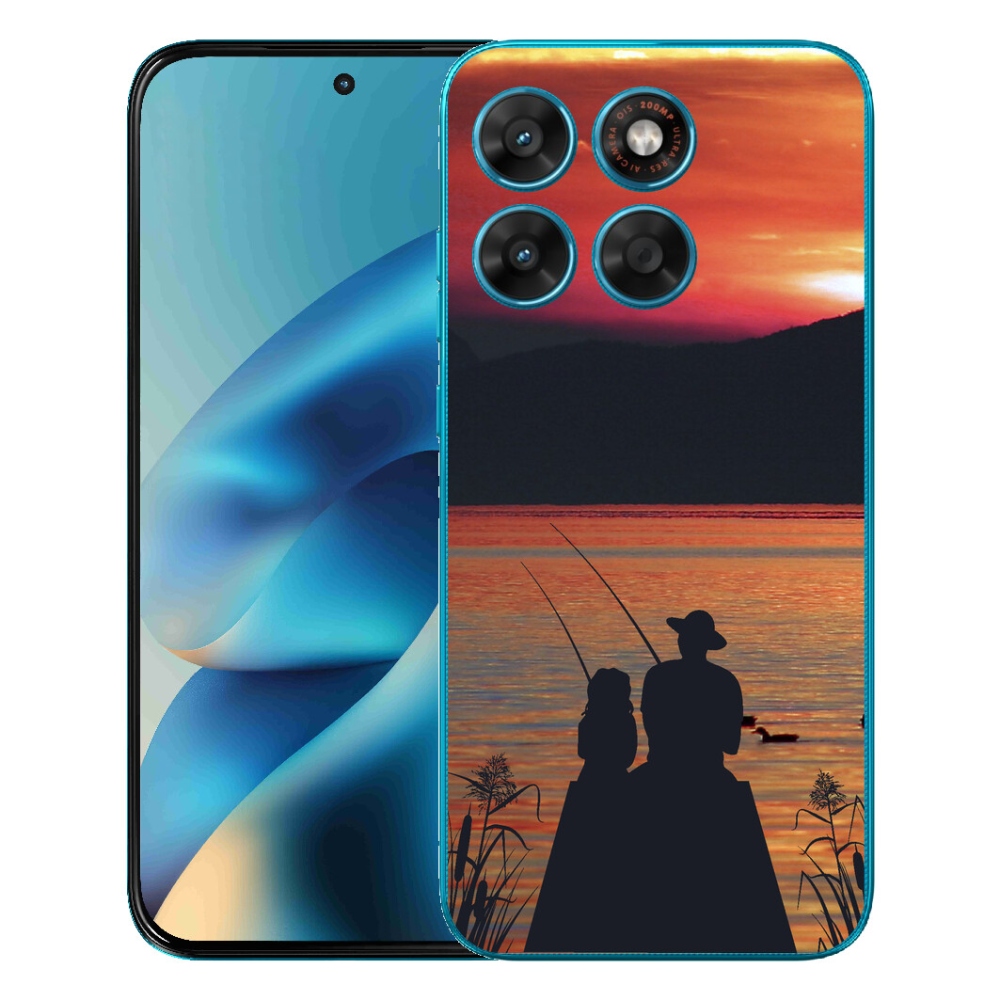Gélový obal mmCase pre Motorola Moto G87/G77/G67 – rybárčenie 3