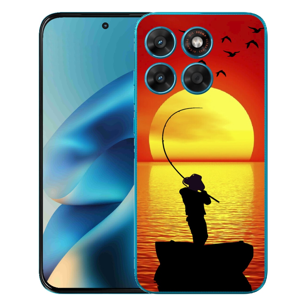 Gélový obal mmCase pre Motorola Moto G87/G77/G67 – rybárčenie