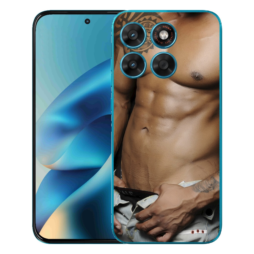 Gélový obal mmCase pre Motorola Moto G87/G77/G67 – sexy muž