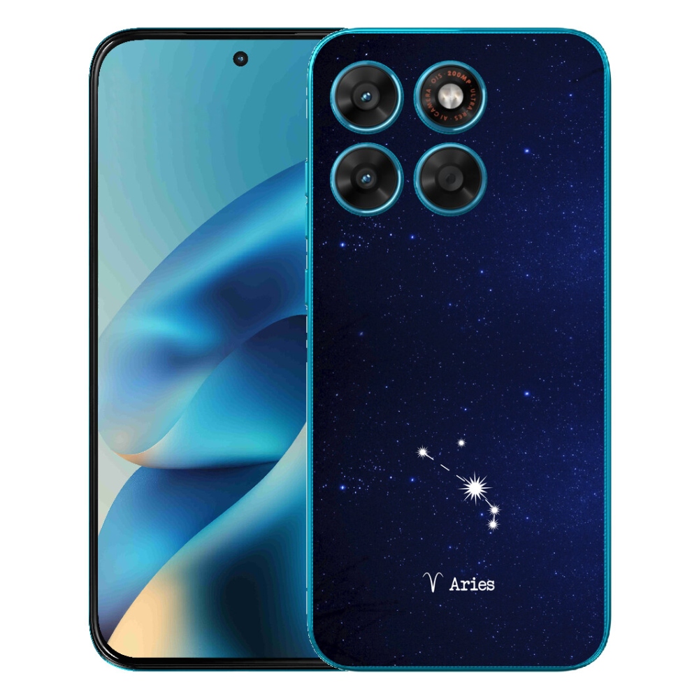 Gélový obal mmCase pre Motorola Moto G87/G77/G67 – súhvezdie Barana
